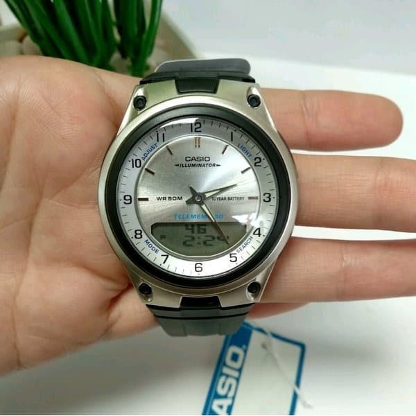 ✅Ori Jam Tangan Pria Casio Standart Aw-80-7A Original Garansi Resmi 1Th Terbaru