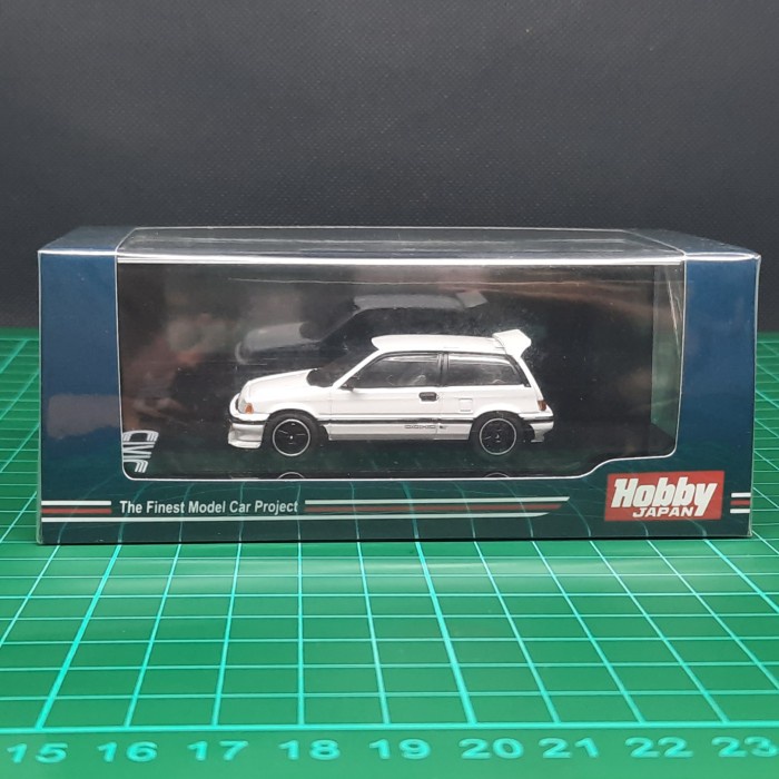 ✅COD Hobby Japan 1:64 Honda Civic Si At 1984 Customized Version White Terbaru