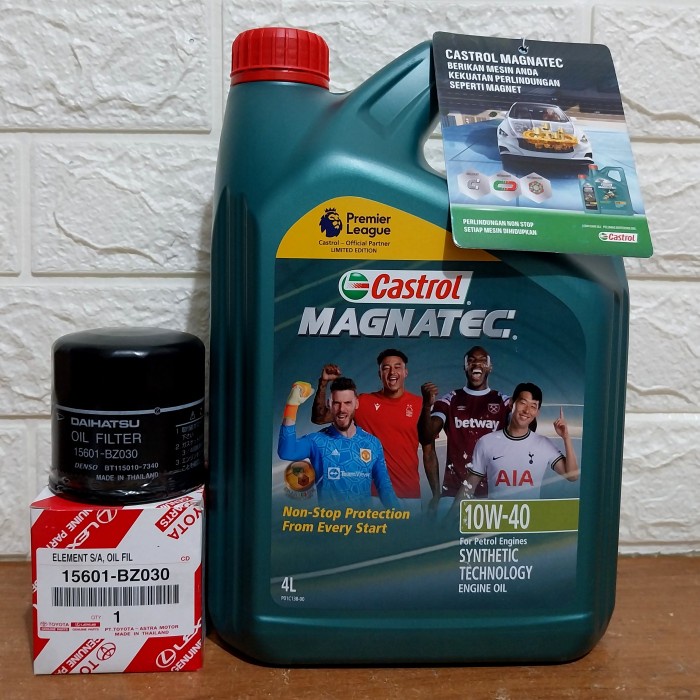 ✨Baru Paket Oli Castrol Magnatec 10W-40Filter OliAvanzaXeniaTeriosRush Diskon