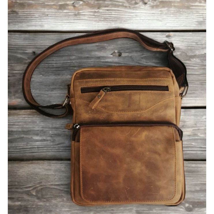 Tas selempang kulit asli/tas kerja kulit asli/tas cowok kulit asli