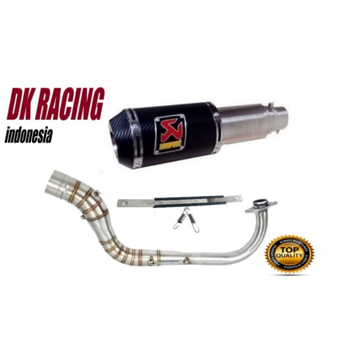 ✨New Knalpot Honda Vario 150 Akrapovic Lorenzo Carbon High Quality Bisa Gojek