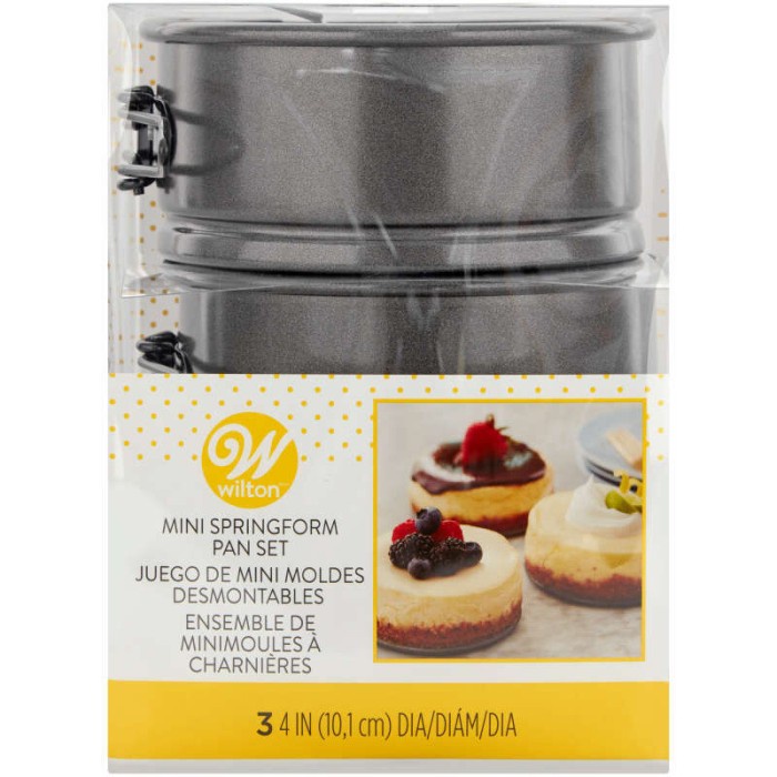 

✅Termurah Wilton Mini Springform Pan Set 3Pcs / Loyang Bongkar Pasang Berkualitas