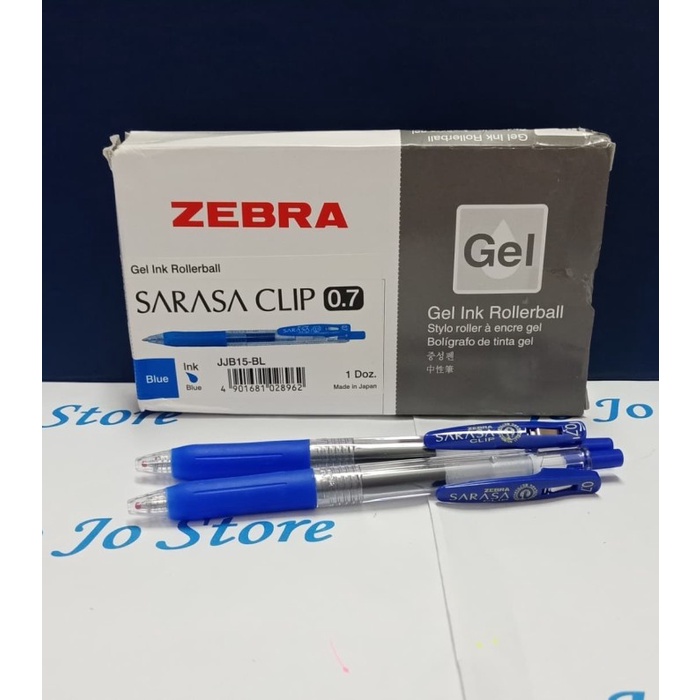 

Pen Zebra Gel Sarasa 0.7 Mm Hitam-Biru (Harga Perlusin)