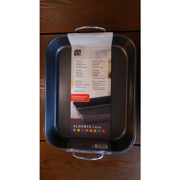 

✅Termurah Cs Aldente Casa Oven Dish Carbon Steel 35X27.5X5.8Cm Teflon Non-Stick Terbaru