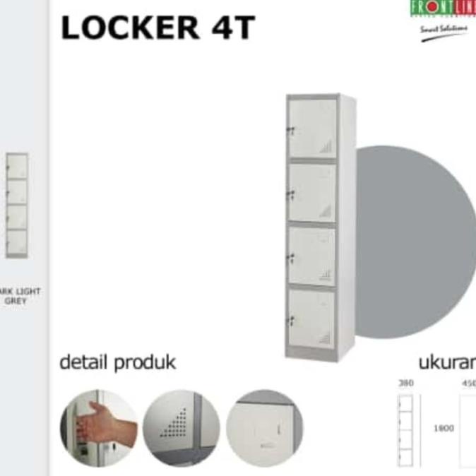 

.........] Locker Besi Lemari Arsip Besi Cabinet Besi Frontline 4T Loker Besi