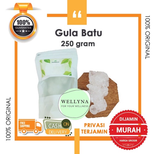 

☘️Wellyna☘️ Gula Batu Original 100% asli n berkualitas 250 gram