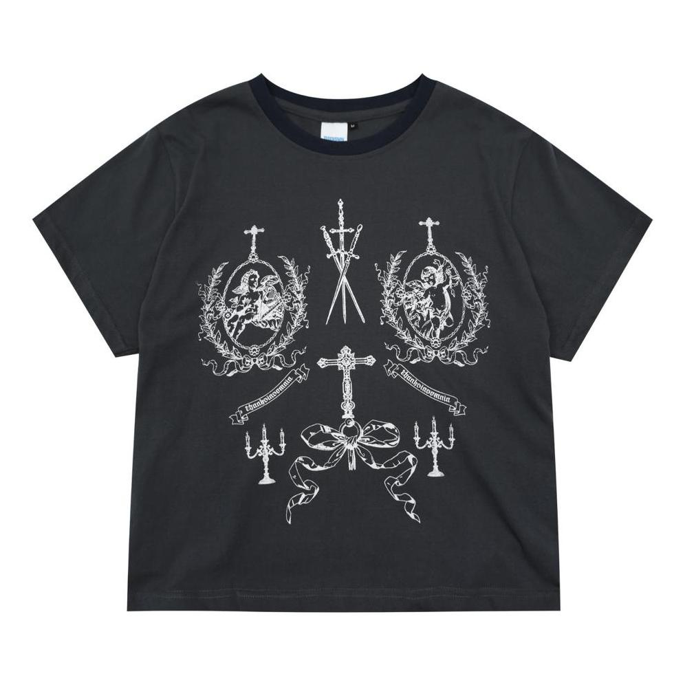 Tshirt Chise Charcoal  Thanksinsomnia