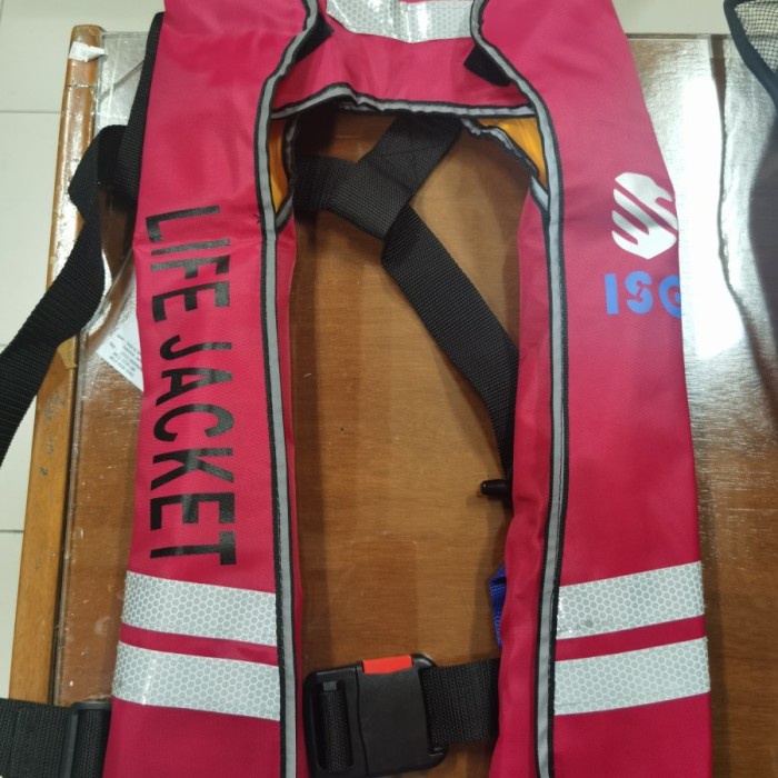 [New] Life Jacket Gas Co2 Pelampung Gas Automatic Isg Original Diskon