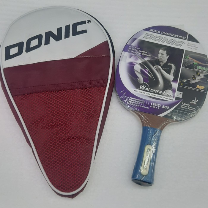[New] Bet Pingpong Donic Waldner Line Level 800 - Bonus Cover/Original Donic Berkualitas