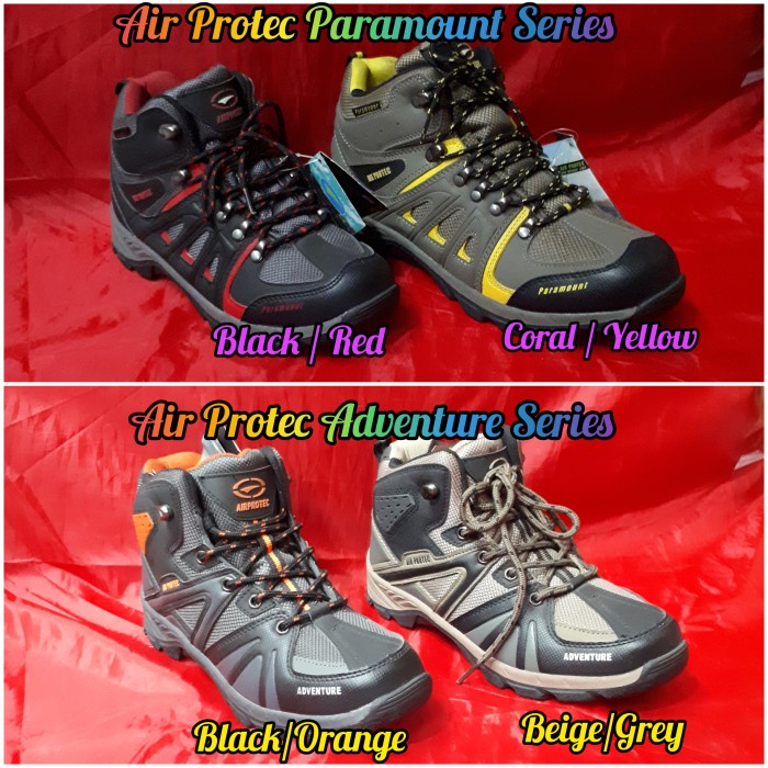 [New Ori] Sepatu Gunung Air Protec Sepatu Hiking Adventure Not Snta Bisa Sameday