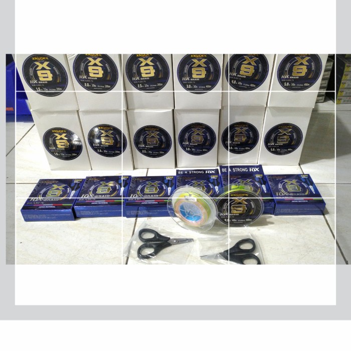 [New Ori] Pe Terbaik X9 400 Meter Blood Brabus Jigging Popping Casting : Relix Diskon