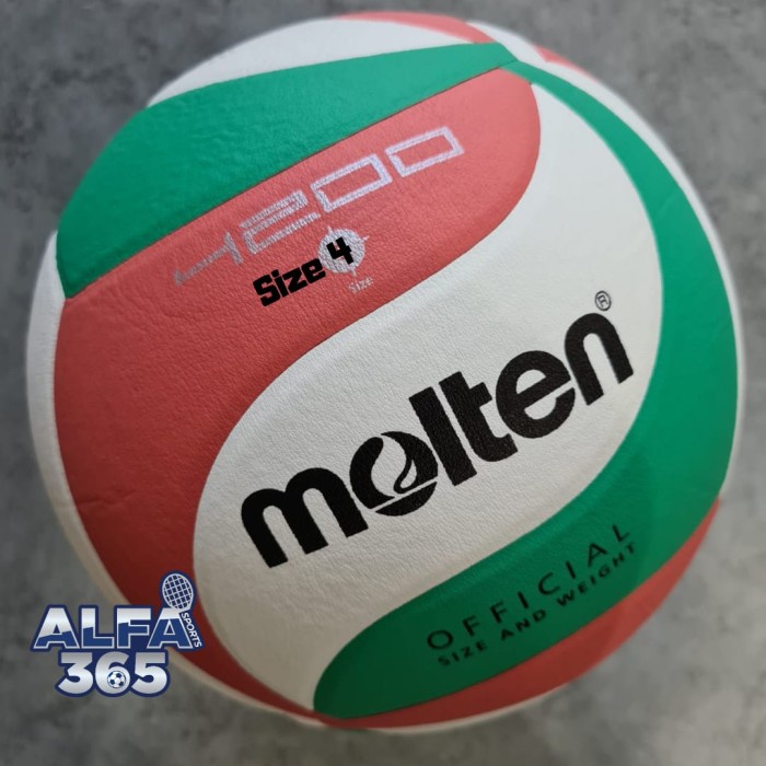 [New] Bola Voli Molten V4M4200 – Volleyball Waterproof Terbatas