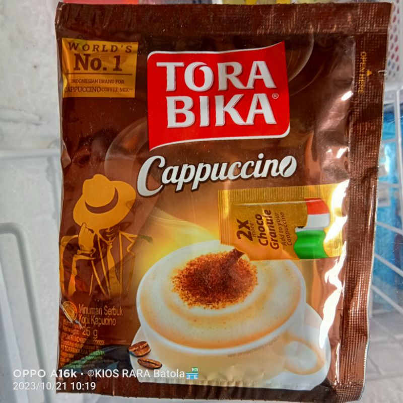 

Kopi TORABIKA CAPPUCINO Renceng sachet