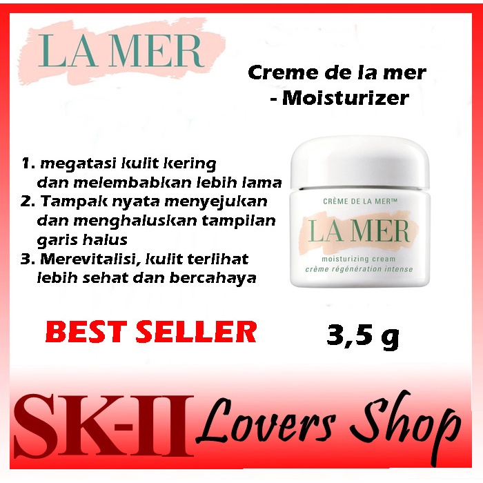 [Original] La Mer Creme De La Mer The Moisturizing Cream Lamer Bisa Gojek