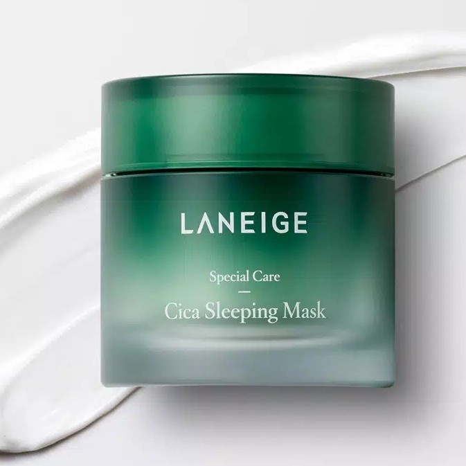[Original] Laneige Cica Sleeping Mask Acne Sensitive Night Cream Jerawat 60Ml Limited