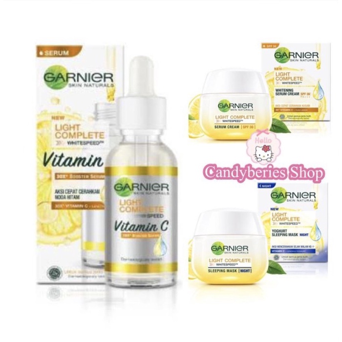 [Original] Paket 2 Garnier Light Complete White Speed Diskon