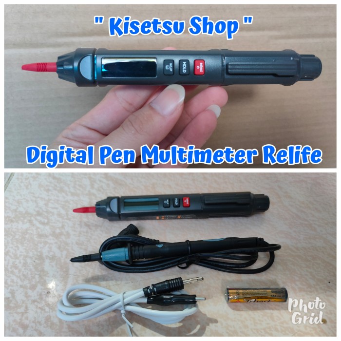 ✅Baru Digital Multimeter Pen / Pen Multimeter Digital Portabel Mini Limited