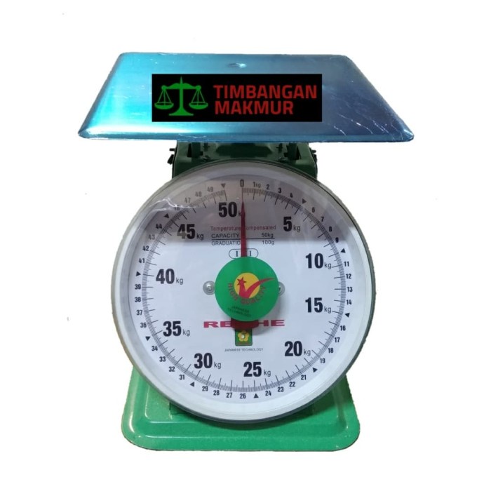 ✅COD Timbangan Duduk Jarum Renhe Kapasitas 50Kg X 100G Limited
