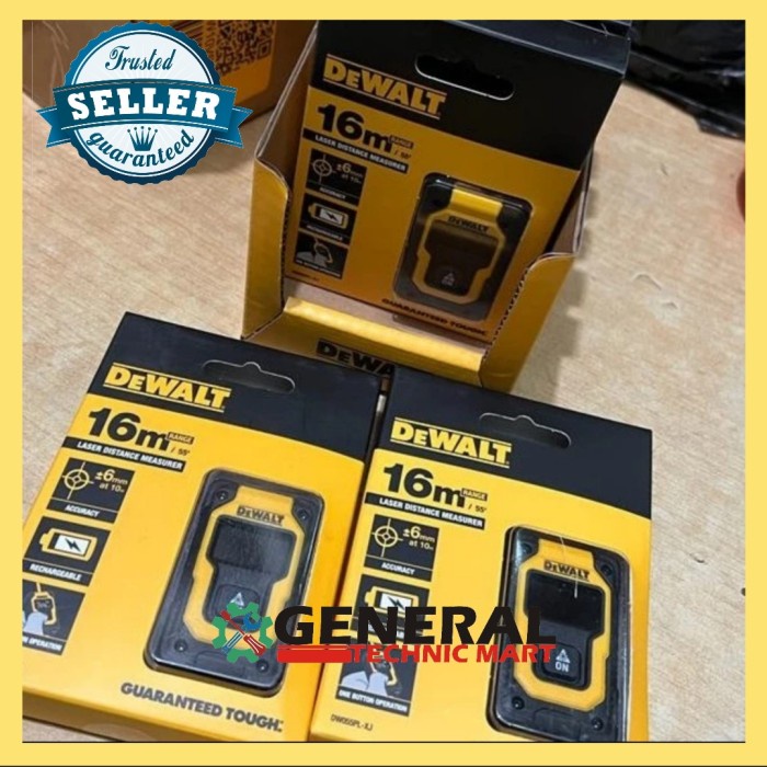 ✅Baru Meteran Laser Mini Dewalt 16M Dw055Pl Laser Distance Measurer Bisa Sameday