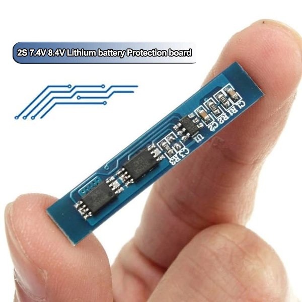 Modul BMS 2S Charger Baterai Lithium 3A Li-ion Lithium 7.4V 8.4V 18650