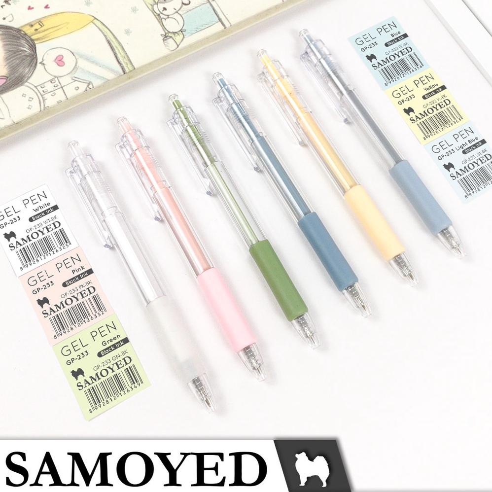 

Pulpen Mekanik / Cetek / Retractable Gel Pen Pastel Samoyed GP-233