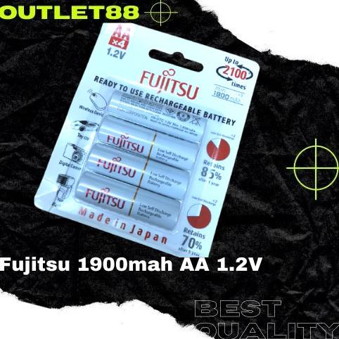 Baterai Fujitsu 1900mAh Battery Recharger AA Fujitsu Batre Cas Fujitsu