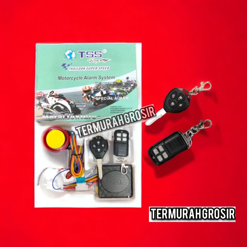 Alarm Motor Anti Maling Remote Bonus Kunci Universal Semua Jenis Motor Bisa Nmax vario Beat mio