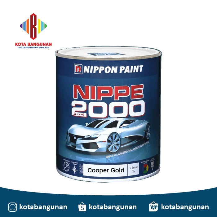 Promo Cat Duco Nippon Paint Nippe 2000 Cooper/Gold