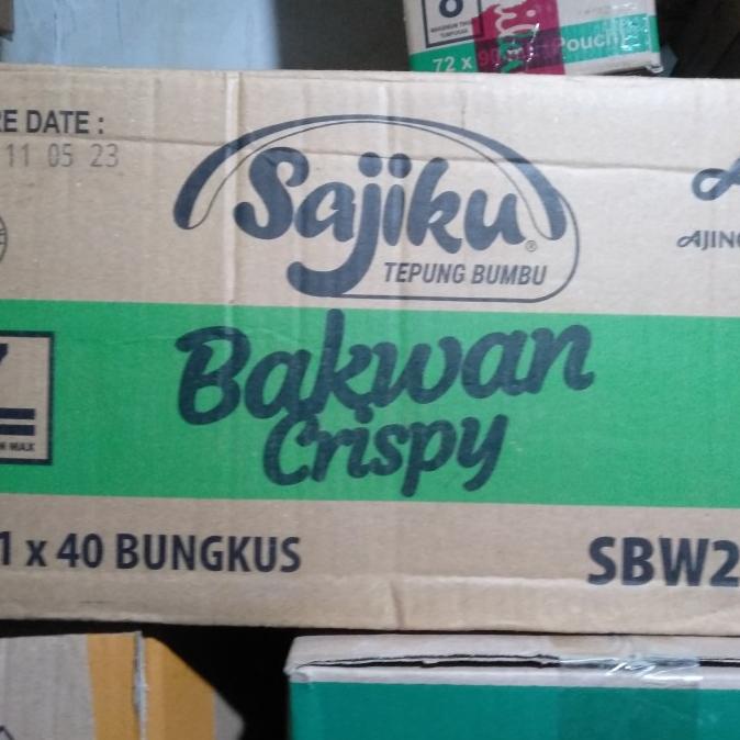 

Sajiku Bakwan Crispy 225 gr Per Dus Baru!!!