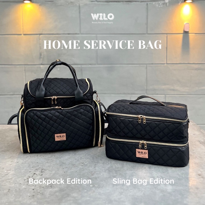 Bay- Wilonailsupply Exclusive Home Service Bag Tas Home Service Nail Art