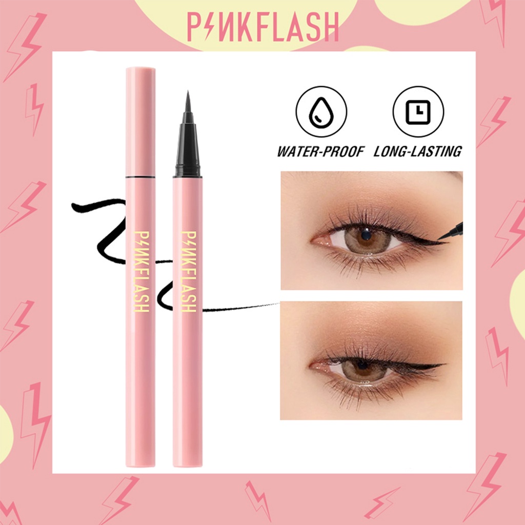 Pinkflash Waterproof Easy Eyeliner | Eyeliner Spidol Pinkflash | Eyeliner Waterproof Pinkflash | Eye