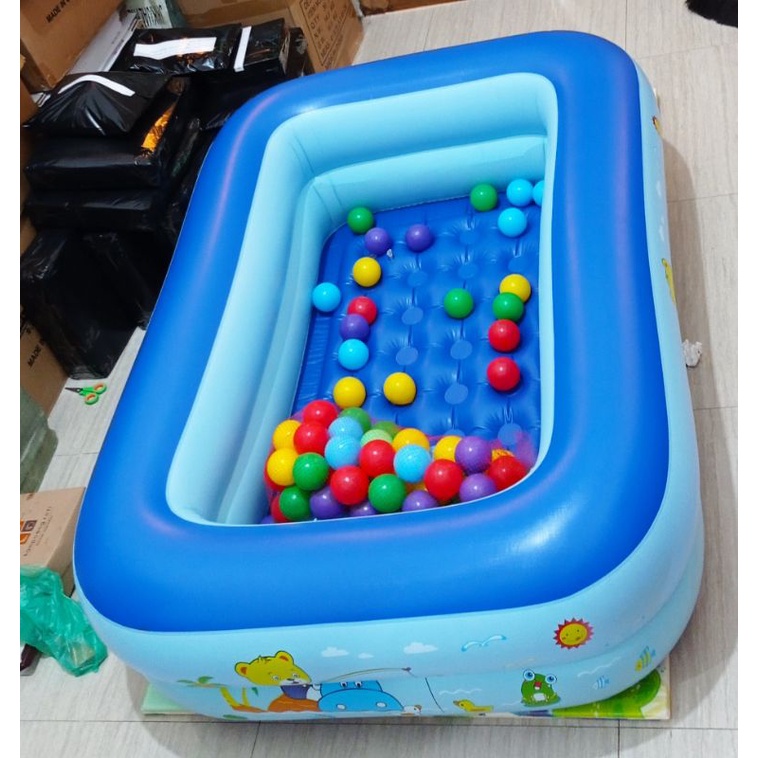 KOLAM MANDI BOLA ANAK KOTAK KADO ULANG TAHUN