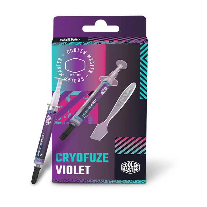 

Cooler Master Cryofuze Violet Thermal Paste - Pasta Cpu Original 100% Dan Terpercaya