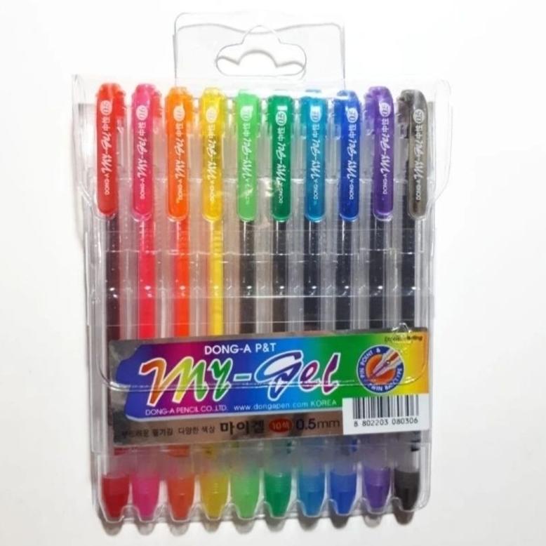 

MURAH Pulpen My-Gel Dong-A 10/12 Warna 0.5mm TERLARIS
