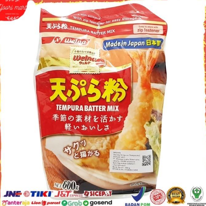 

Nisshin Tempura Ko / Tepung Bumbu Tempura 600gr Ready Stok zp 1155