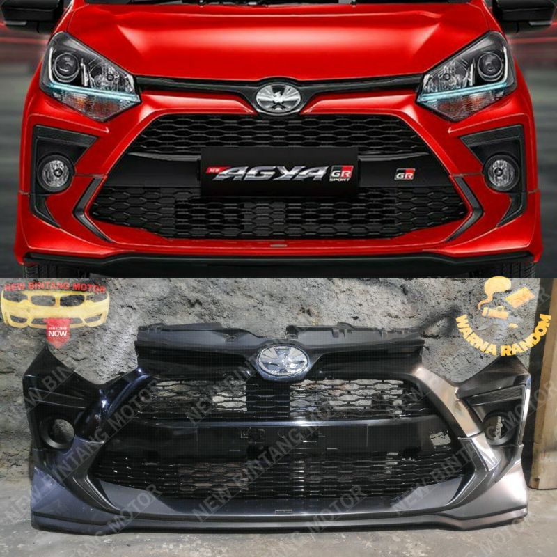 Bumper depan toyota agya GR facelift 2020 2022 original