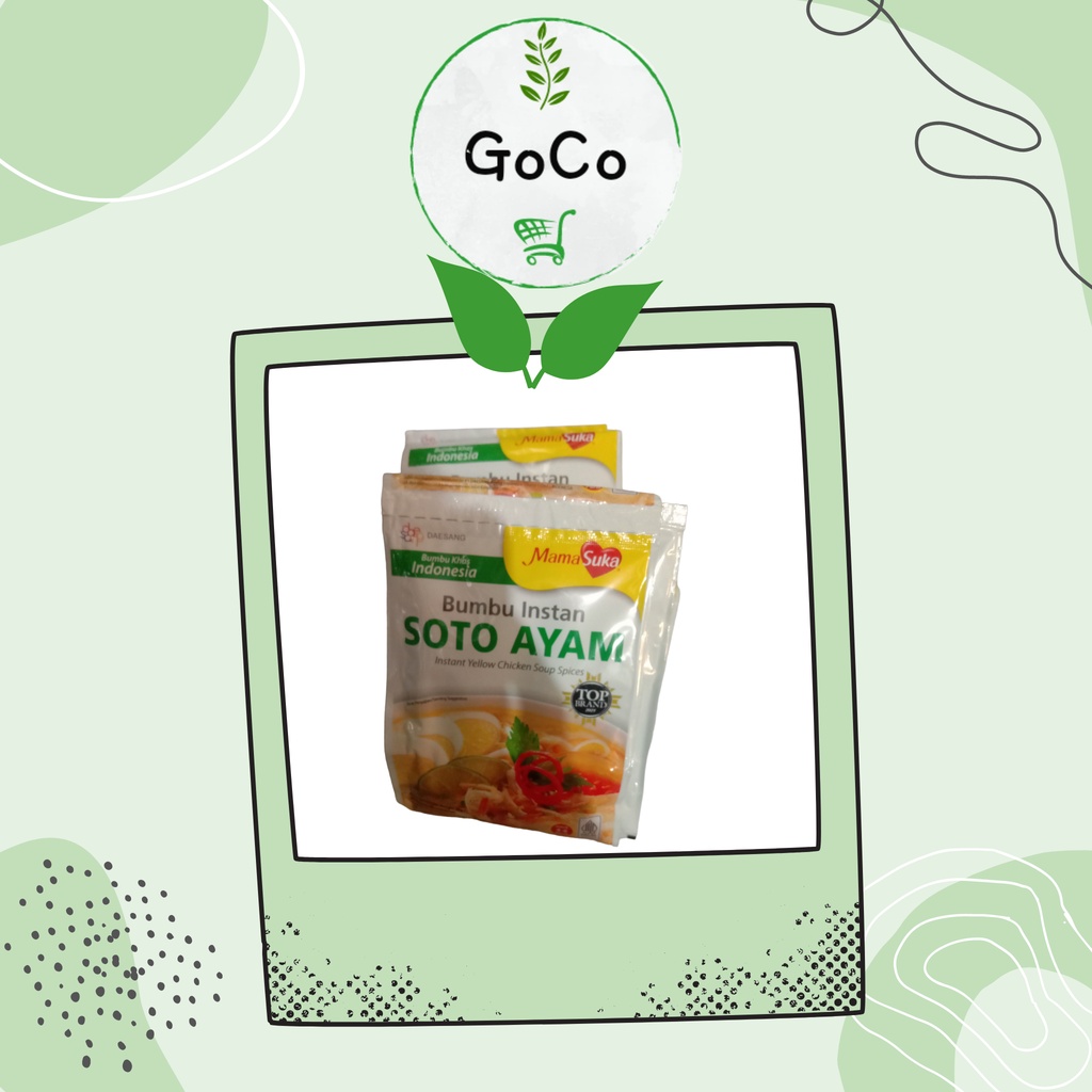 

MAMASUKA | Bumbu instan soto ayam | 20 g |Eco-Friendly Packaging by GoCo