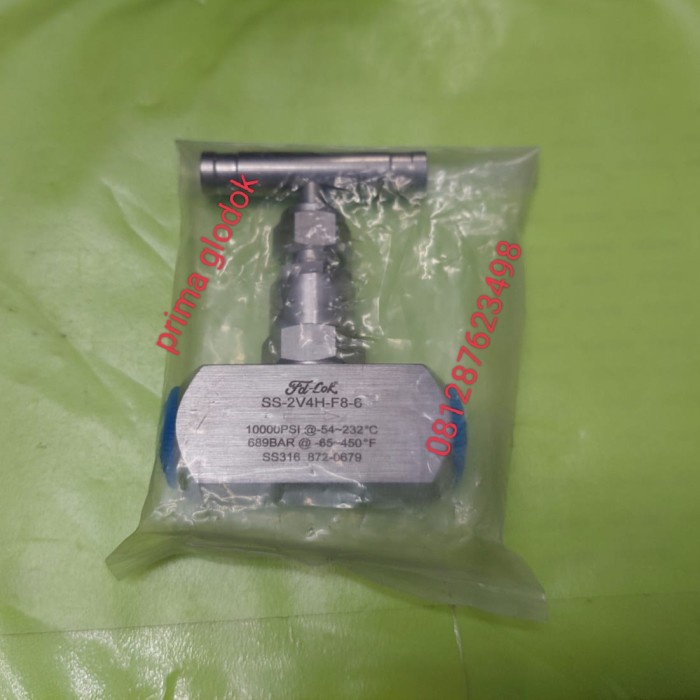 ✅New Ori Needle Valve Fd-Lok 1/2Inch/Needle Valve Besi 6000Psi 1/2 Fd-Lok Terbatas