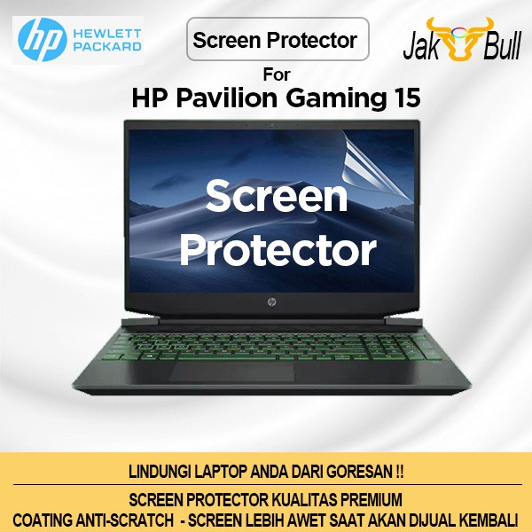 HARGA DISKON Screen Protector / Guard / Anti Gores Laptop HP Pavilion Gaming 15