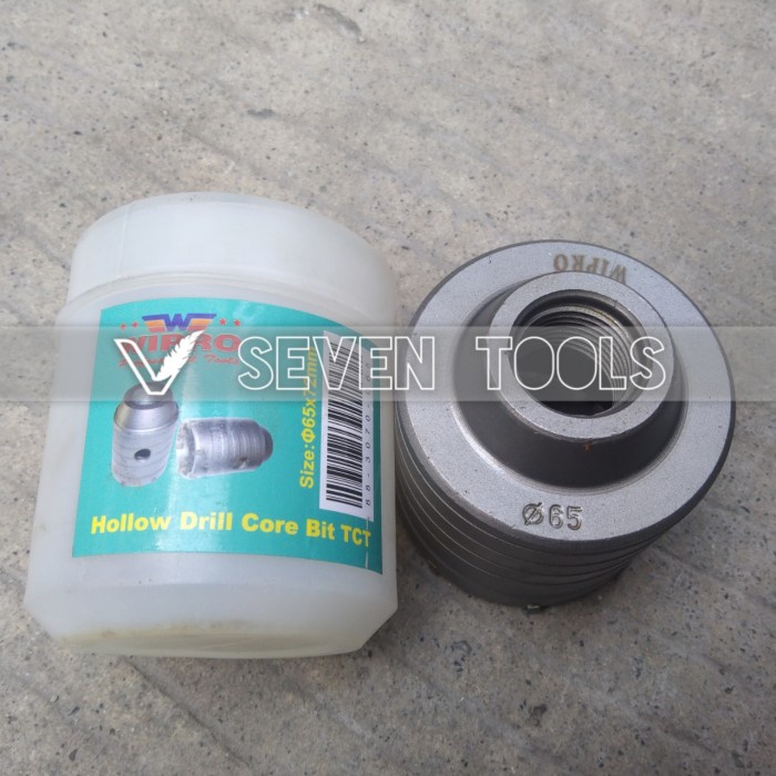 ✅New Ori Hole Saw Beton 65 Mm Mata Bor Pelubang Tembok Wipro Core Bit Tct Bisa Sameday