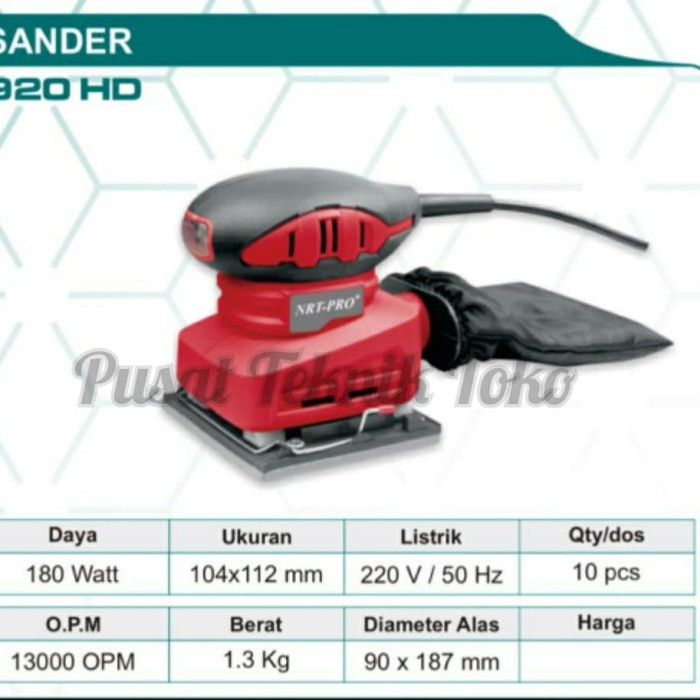 ✅New Ori Nrt Pro 920Hd Mesin Amplas Nrt Pro 920Hd Bisa Gojek