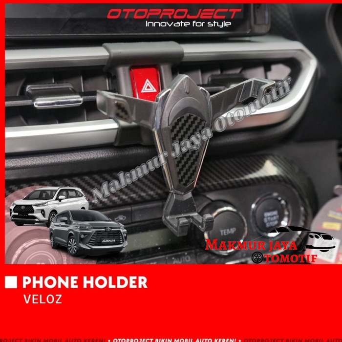 Promo Car Phone Holder Mobil Toyota Veloz 2021-2022 Dudukan Hp Otoproject