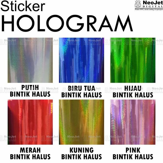 

Sticker Hologram Stiker Glitter Gliter 20X60Cm Pasir Halus Kotak 3D Kode 487