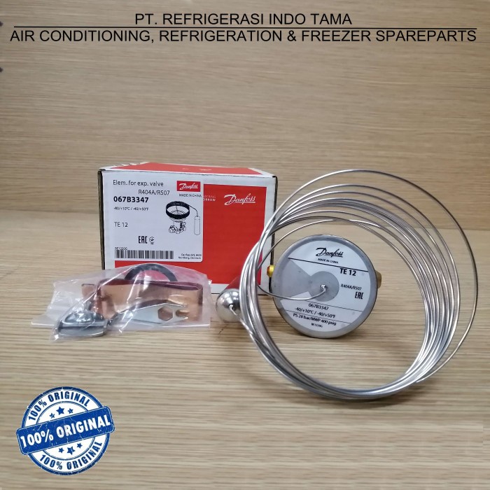 R404A R507 TES 12 / TE 12 - 067B3347 Expansion Valve DANFOSS / Expansi