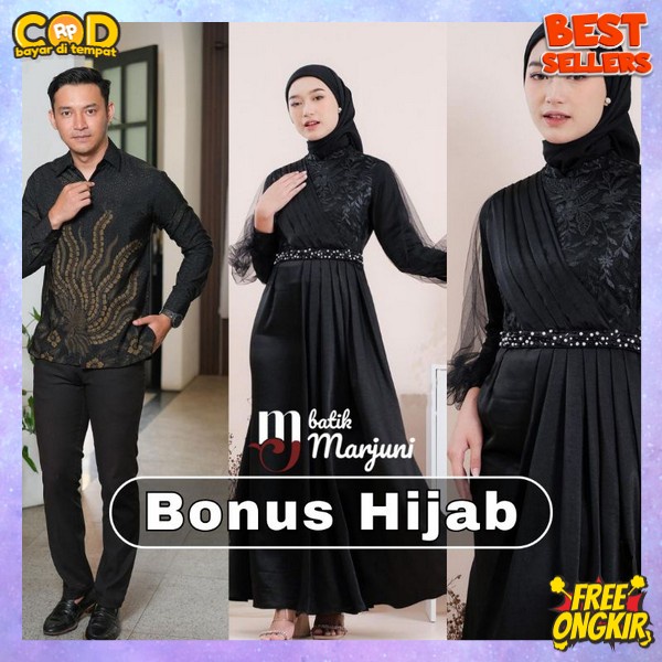 Buju Kopel Kekinian Couple Cewek Cowok Model Terbaru 2024 Baju Kapelan Muslim Famis Pasangan Satu Pa