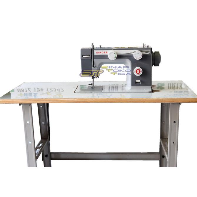 Free Meja Kaki Singer 984 Mesin Jahit Semi Portable Full Bodi Besi