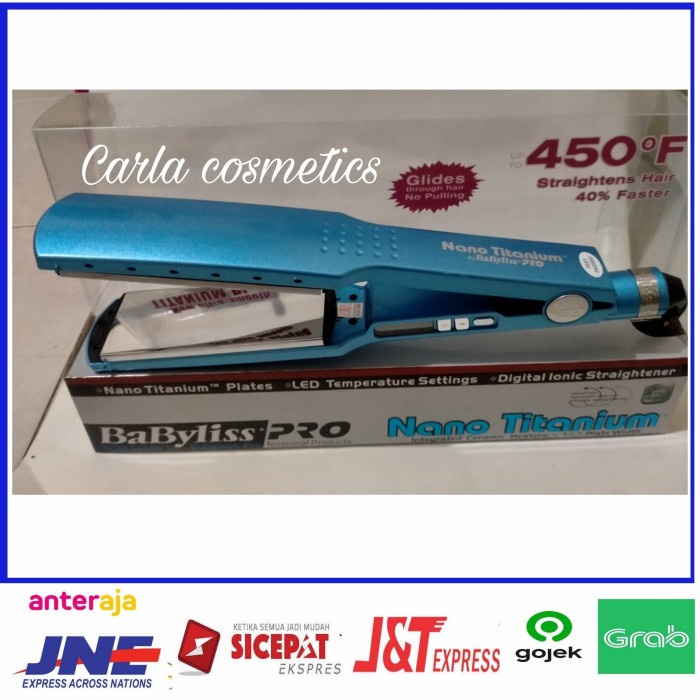 catokan rambut babyliss pro nano titanium/catok rambut BaByliss 450F