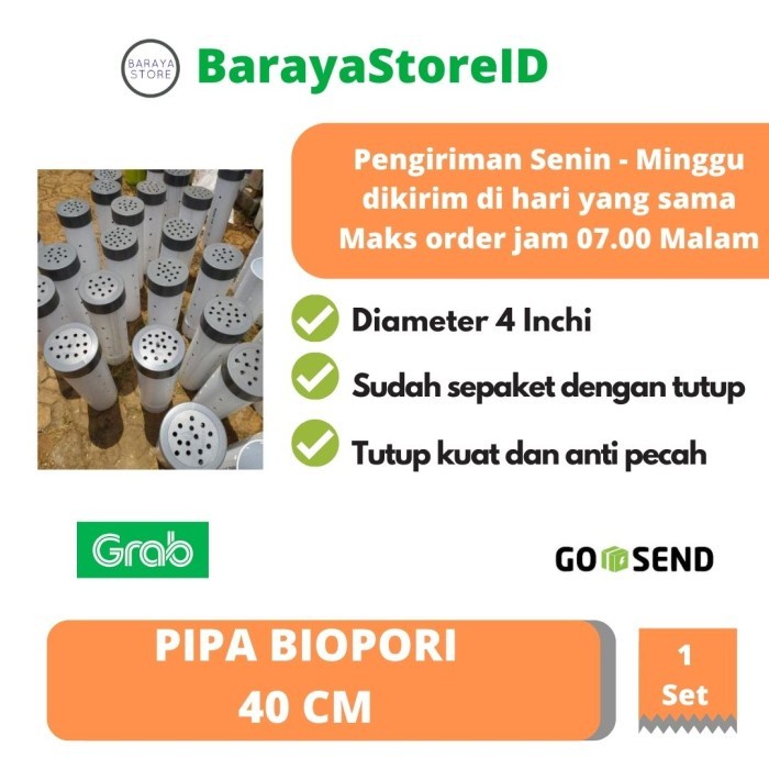 Promo Pipa Tutup Biopori / Casing Biopori