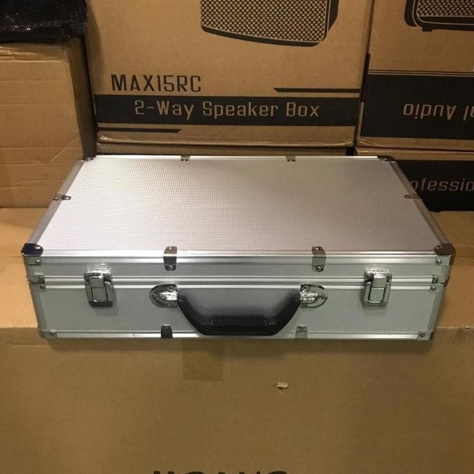 Koper Box Hardcase Bahan FULL ALUMUNIUM Khusus Microphone