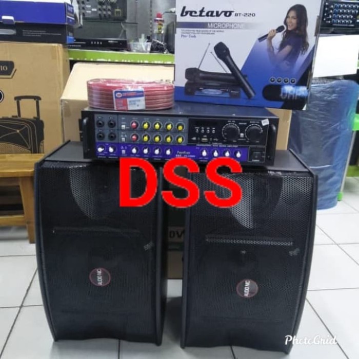 {NurulShop} set sound speaker karaoke lengkap Berkualitas
